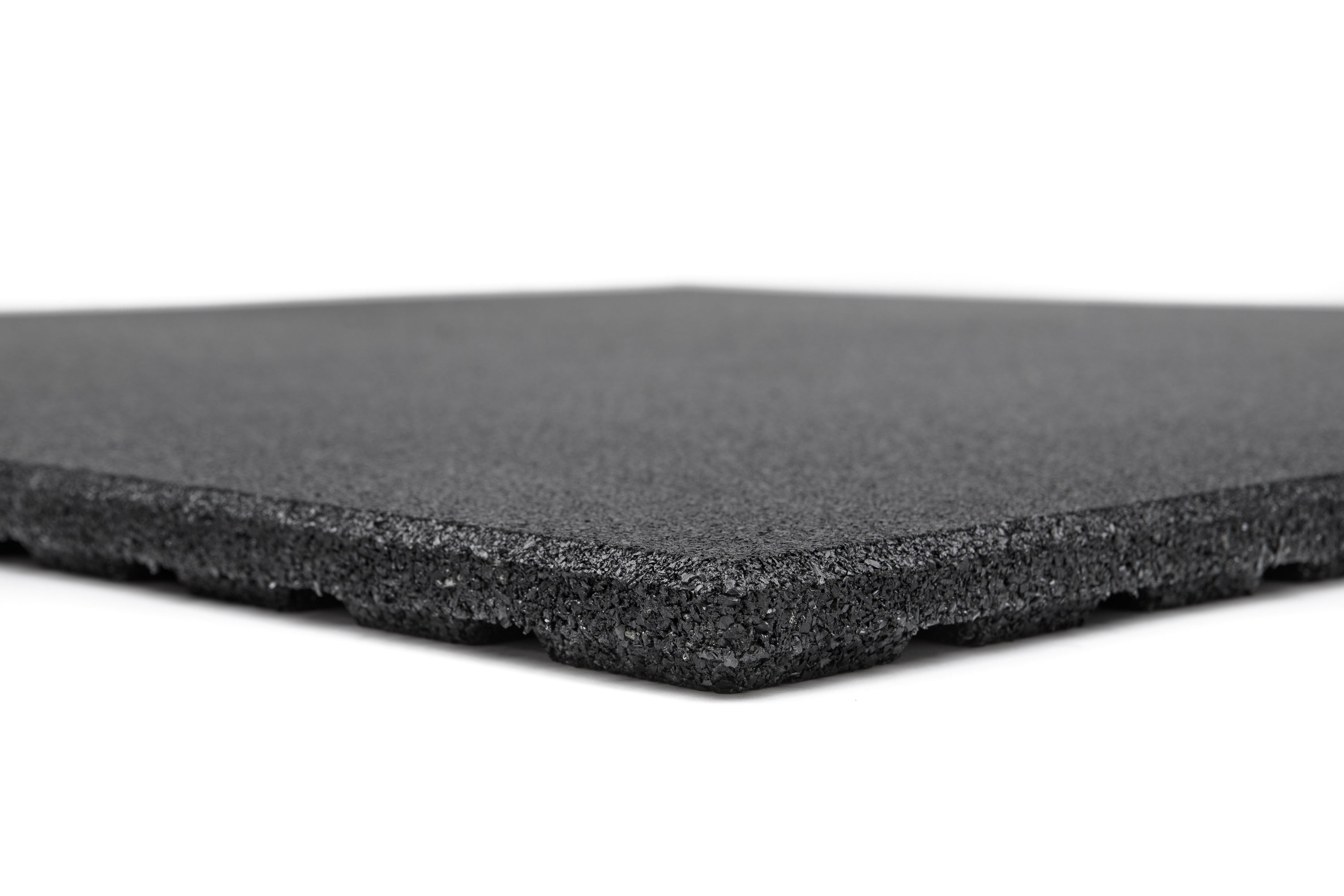 Bodenschutzmatte Antishock 30 mm - Schwarz - 1000 x 1000 mm - Bodenschutzmatten Antishock