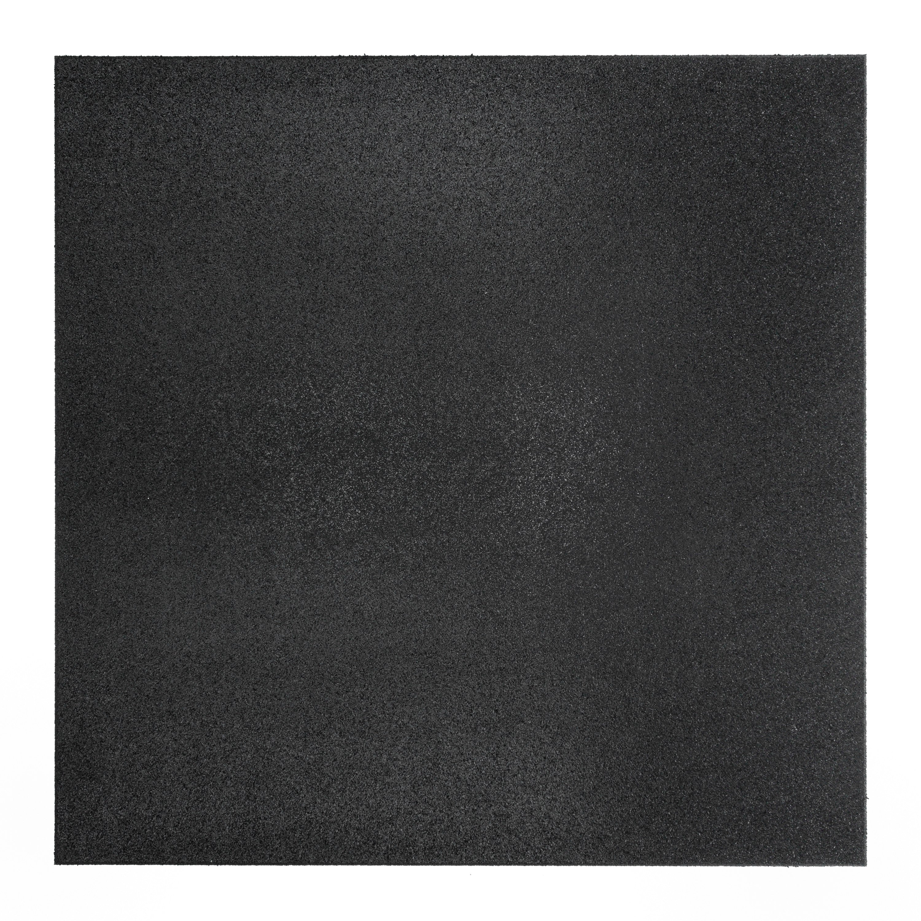 Bodenschutzmatte Antishock 30 mm - Schwarz - 1000 x 1000 mm - Bodenschutzmatten Antishock
