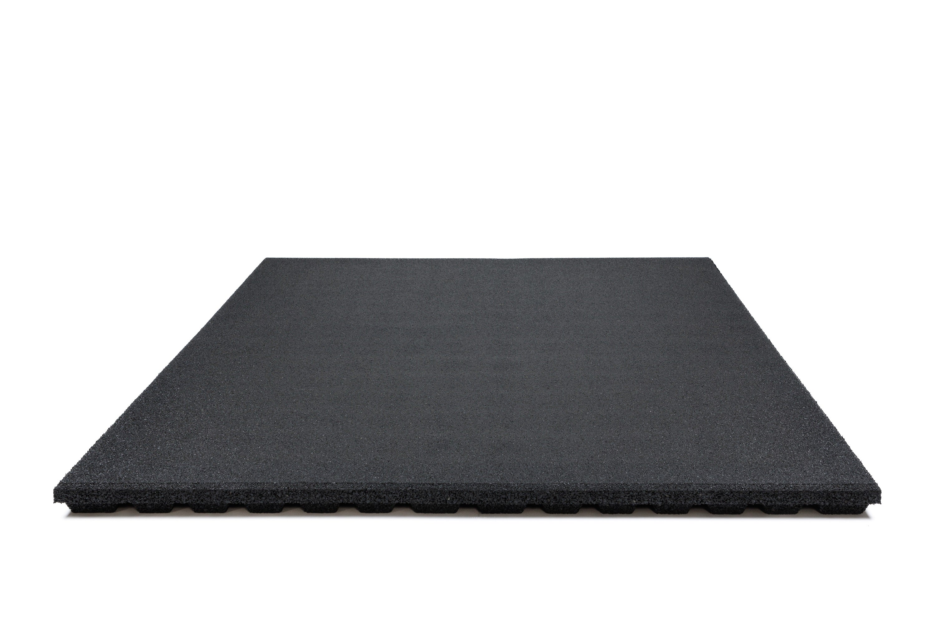 Bodenschutzmatte Antishock 43 mm - Schwarz - 1000 x 1000 mm - Bodenschutzmatten Antishock