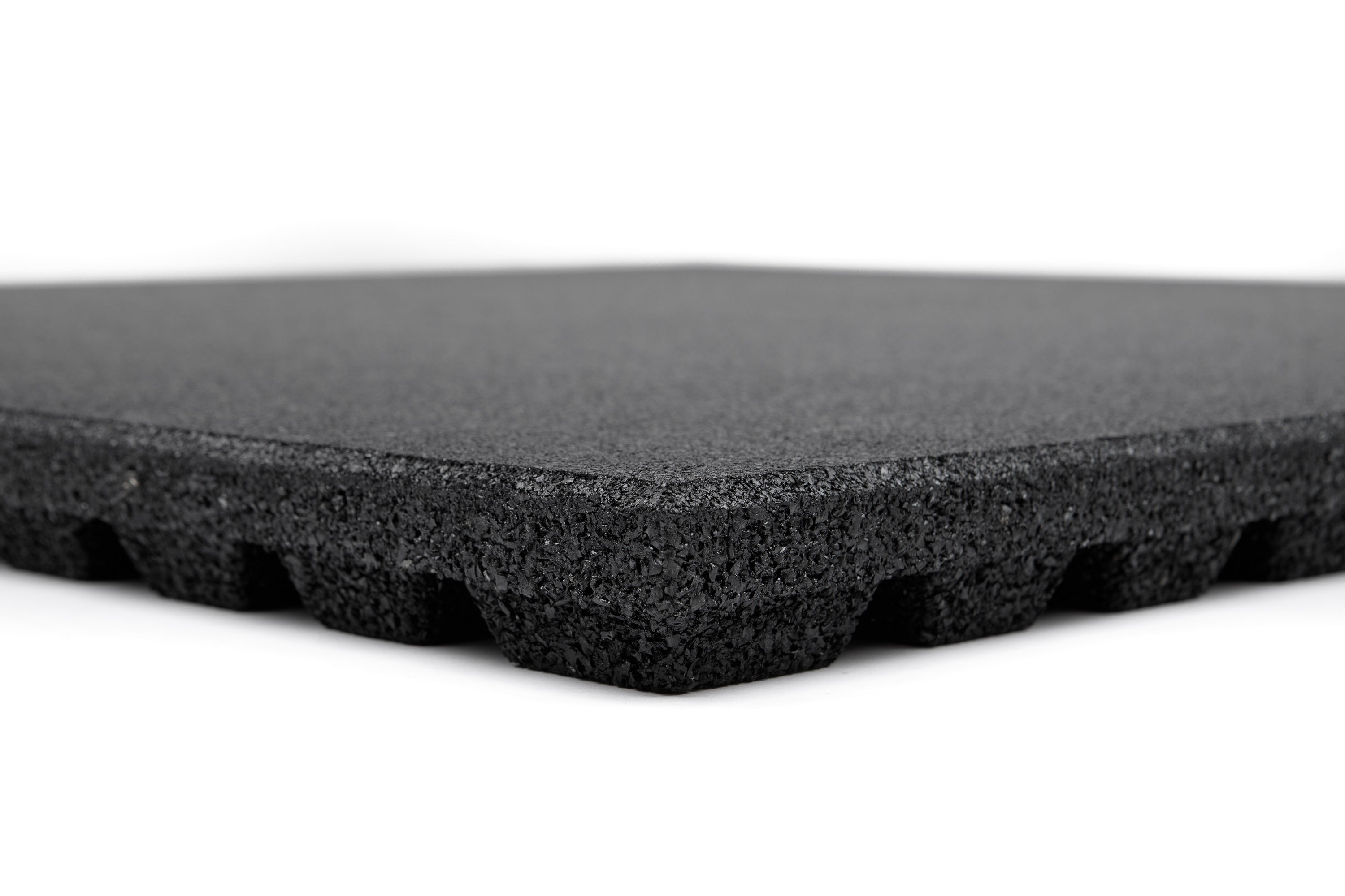 Bodenschutzmatte Antishock 43 mm - Schwarz - 1000 x 1000 mm - Bodenschutzmatten Antishock