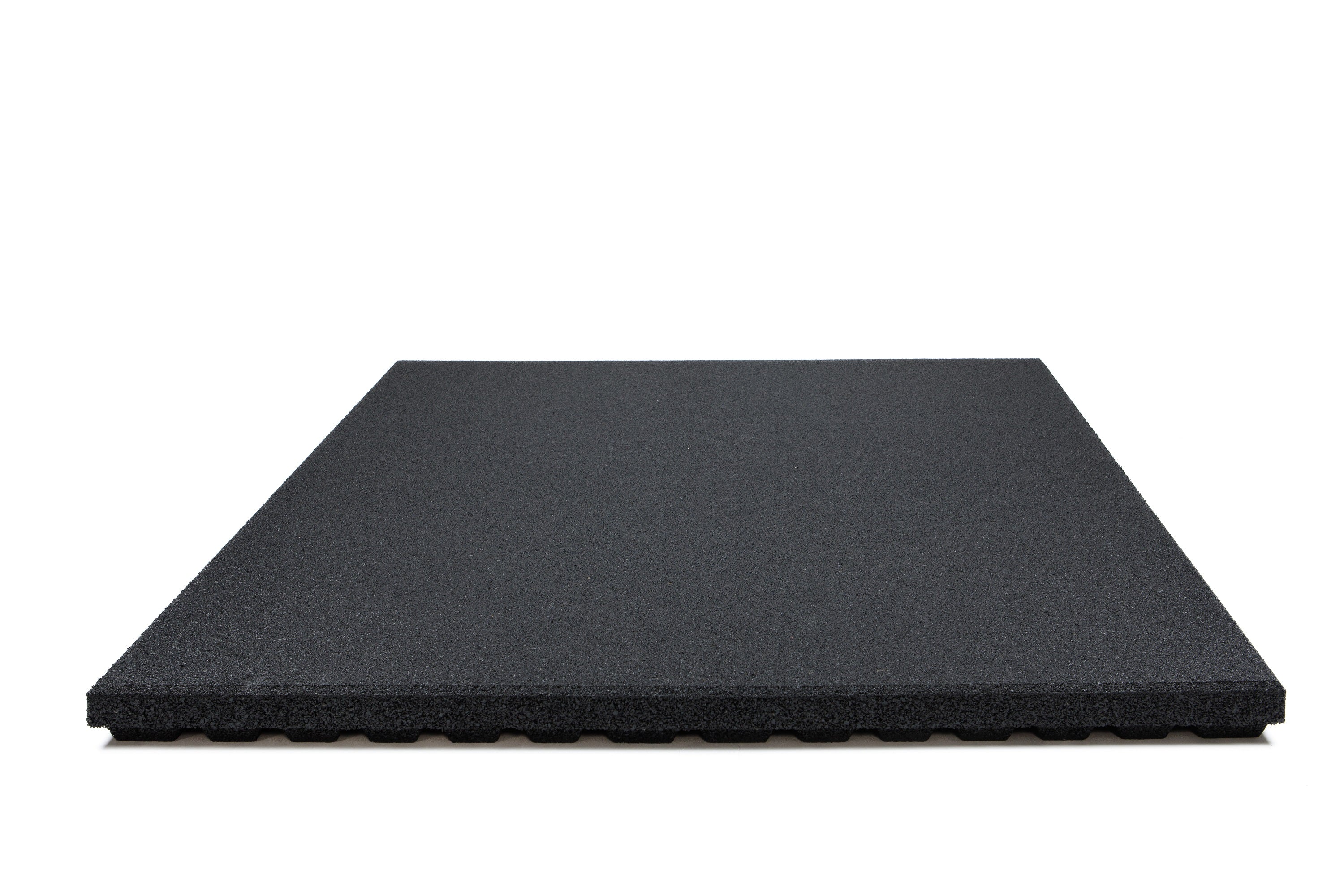 Bodenschutzmatte Antishock 50 mm - Schwarz - 1000 x 1000 mm - Bodenschutzmatten Antishock