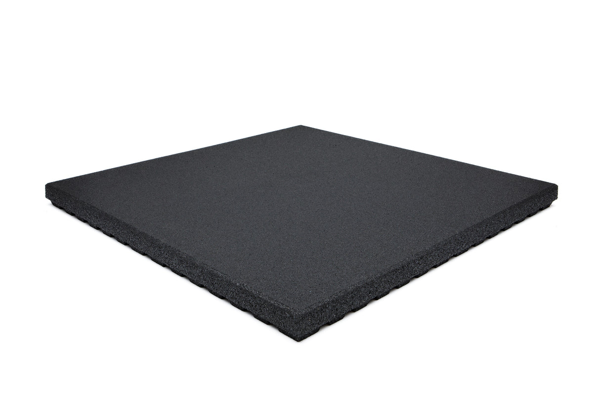 Bodenschutzmatte Antishock 60 mm - Schwarz - 1000 x 1000 mm - Bodenschutzmatten Antishock