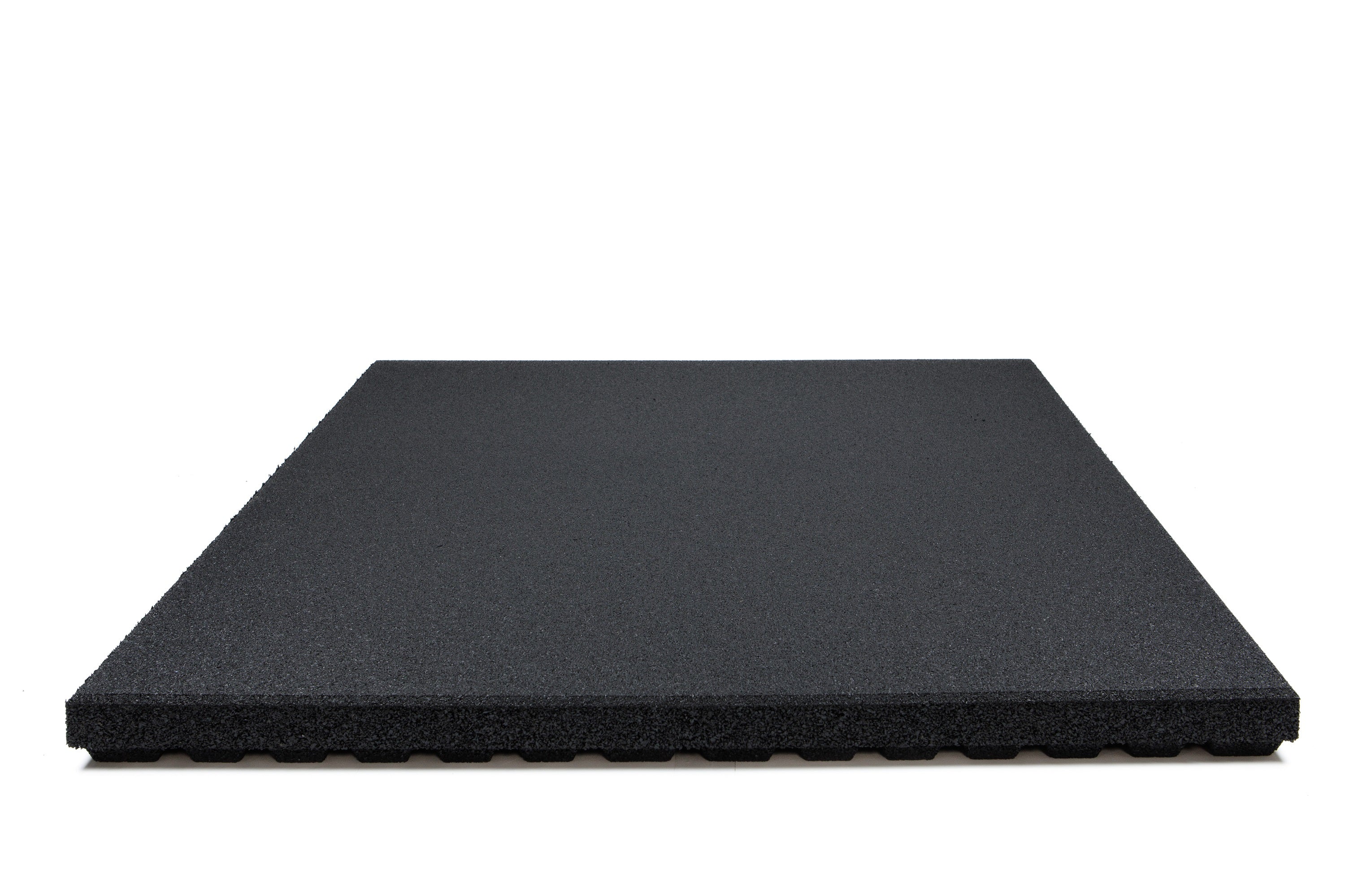 Bodenschutzmatte Antishock 60 mm - Schwarz - 1000 x 1000 mm - Bodenschutzmatten Antishock