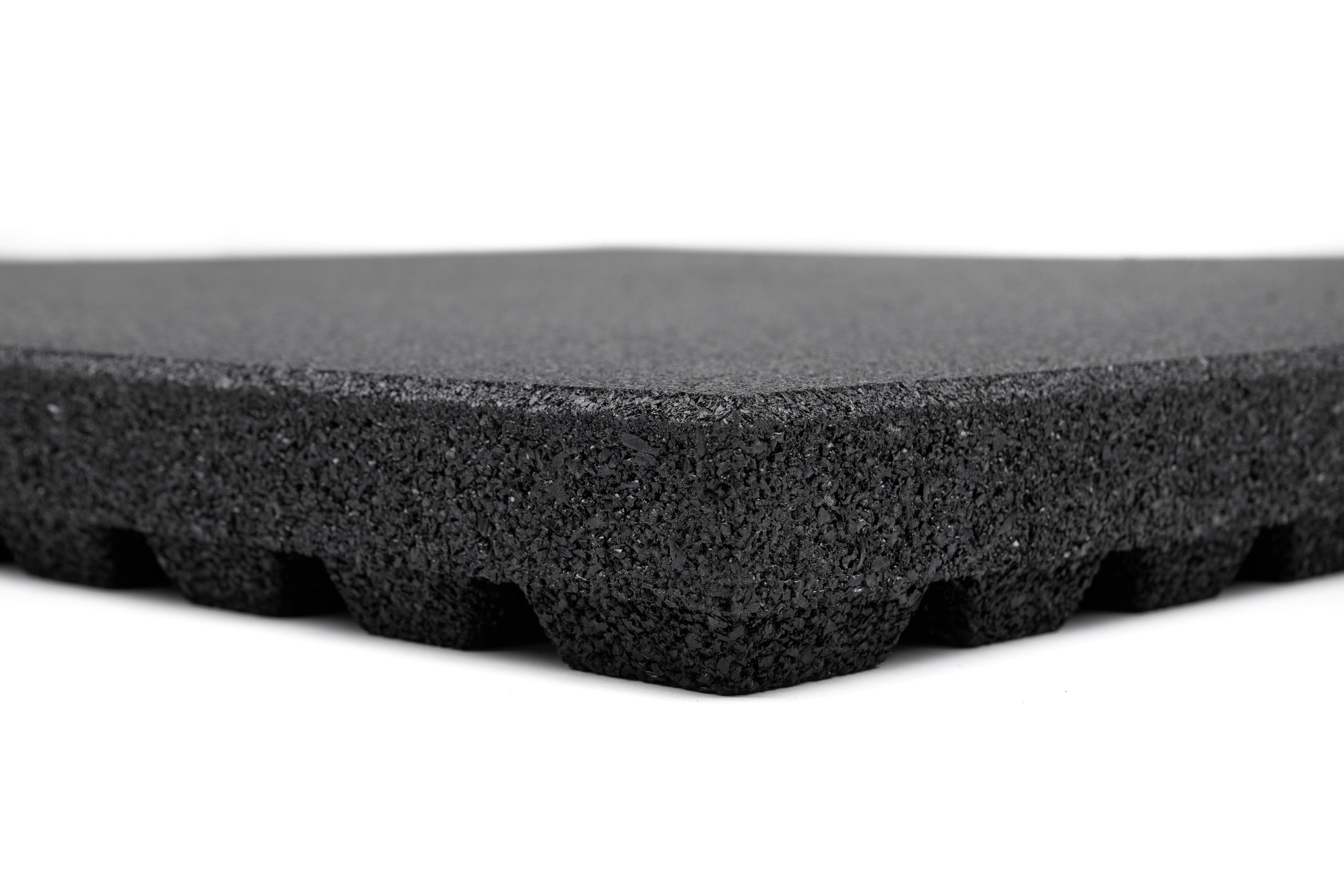Bodenschutzmatte Antishock 60 mm - Schwarz - 1000 x 1000 mm - Bodenschutzmatten Antishock