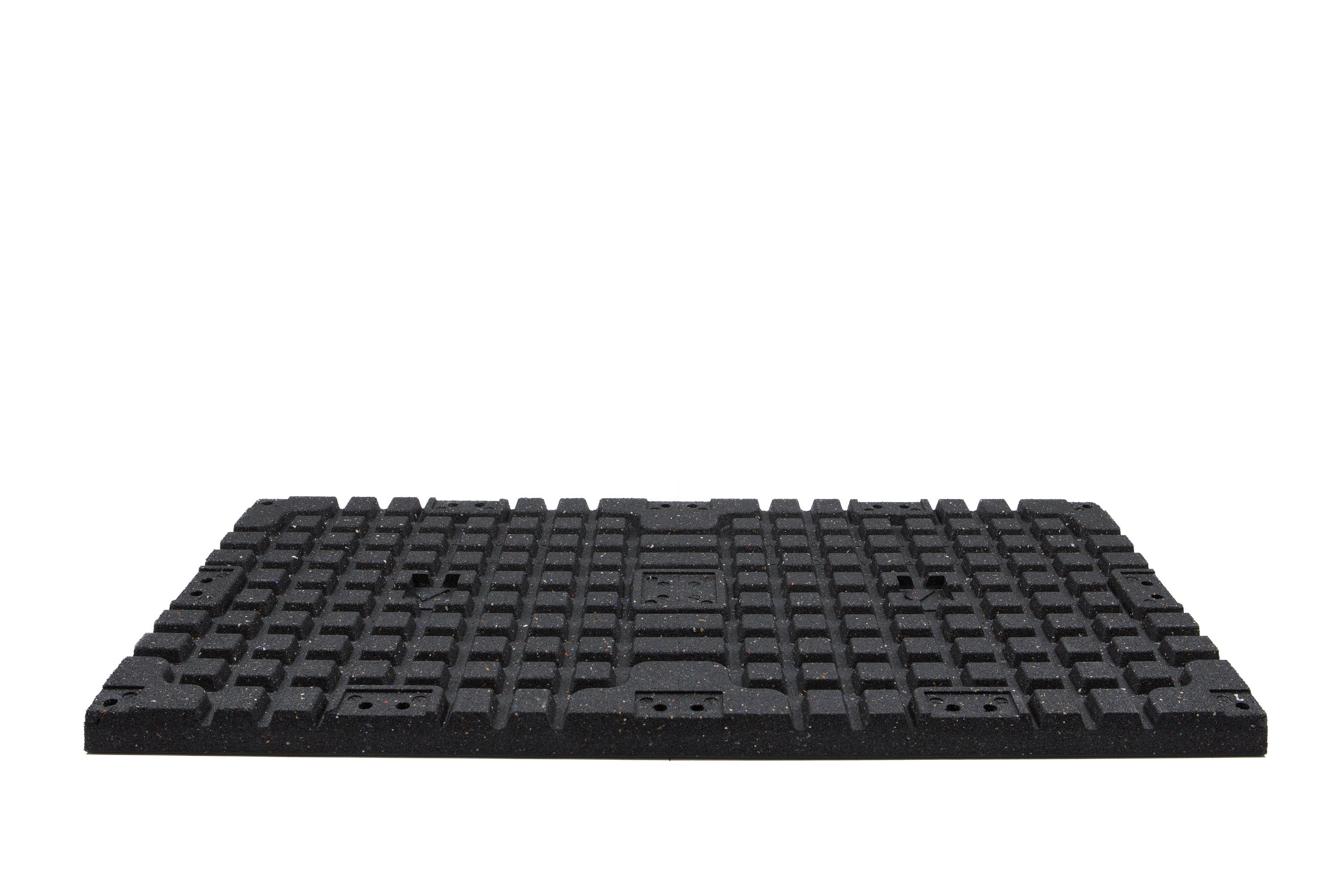 Bodenschutzmatte Connect 'Deep Black' 40 mm - 500 x 1000 mm - Bodenschutzmatten mit Connect - System