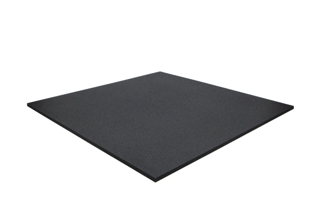 Bodenschutzmatte Premium 15 mm gerade Kante - Schwarz - 1000 x 1000 mm - Bodenschutzmatten Premium