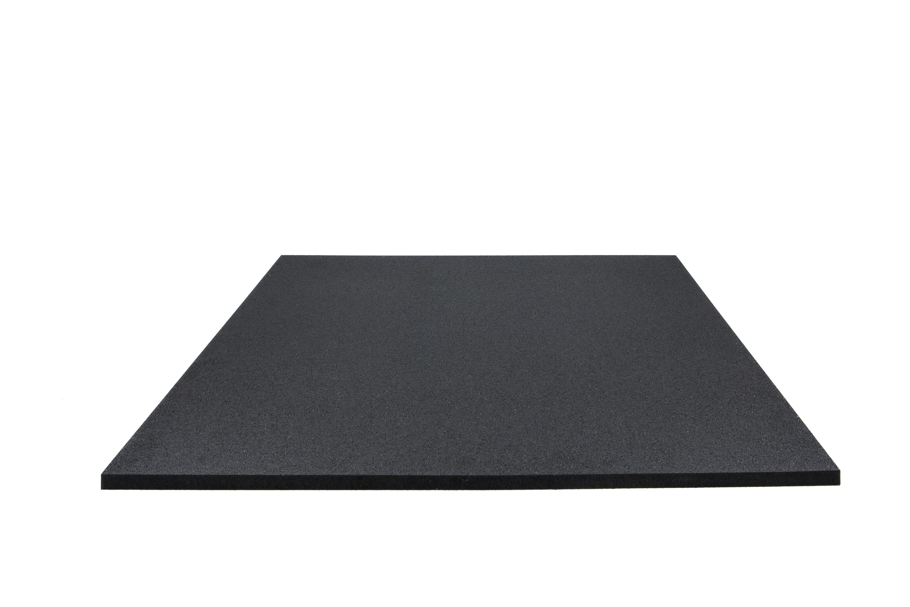 Bodenschutzmatte Premium 20 mm gerade Kante - Schwarz - 1000 x 1000 mm - Bodenschutzmatten Premium