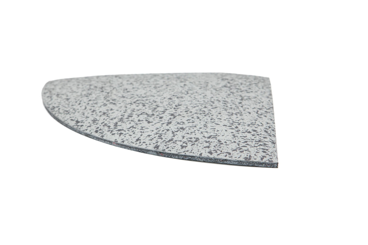 Eckelement abgeschrägt 20 mm für Gym Bodenplatte Connect 'Nylon Pro' - Snowflake & Marble | ELVAFLOOR®