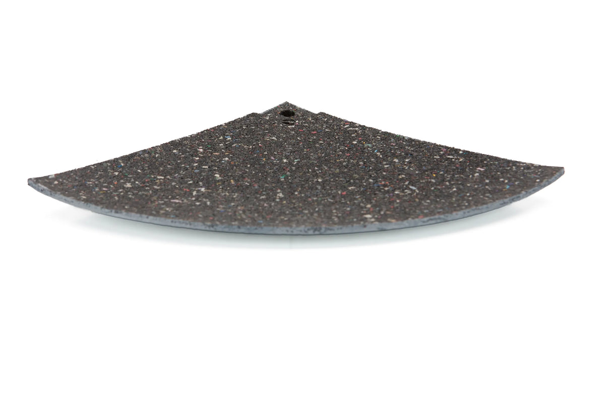 Eckelement abgeschrägt 20 mm für Gym Bodenplatte Connect 'Nylon Pro' - Snowflake & Marble | ELVAFLOOR®