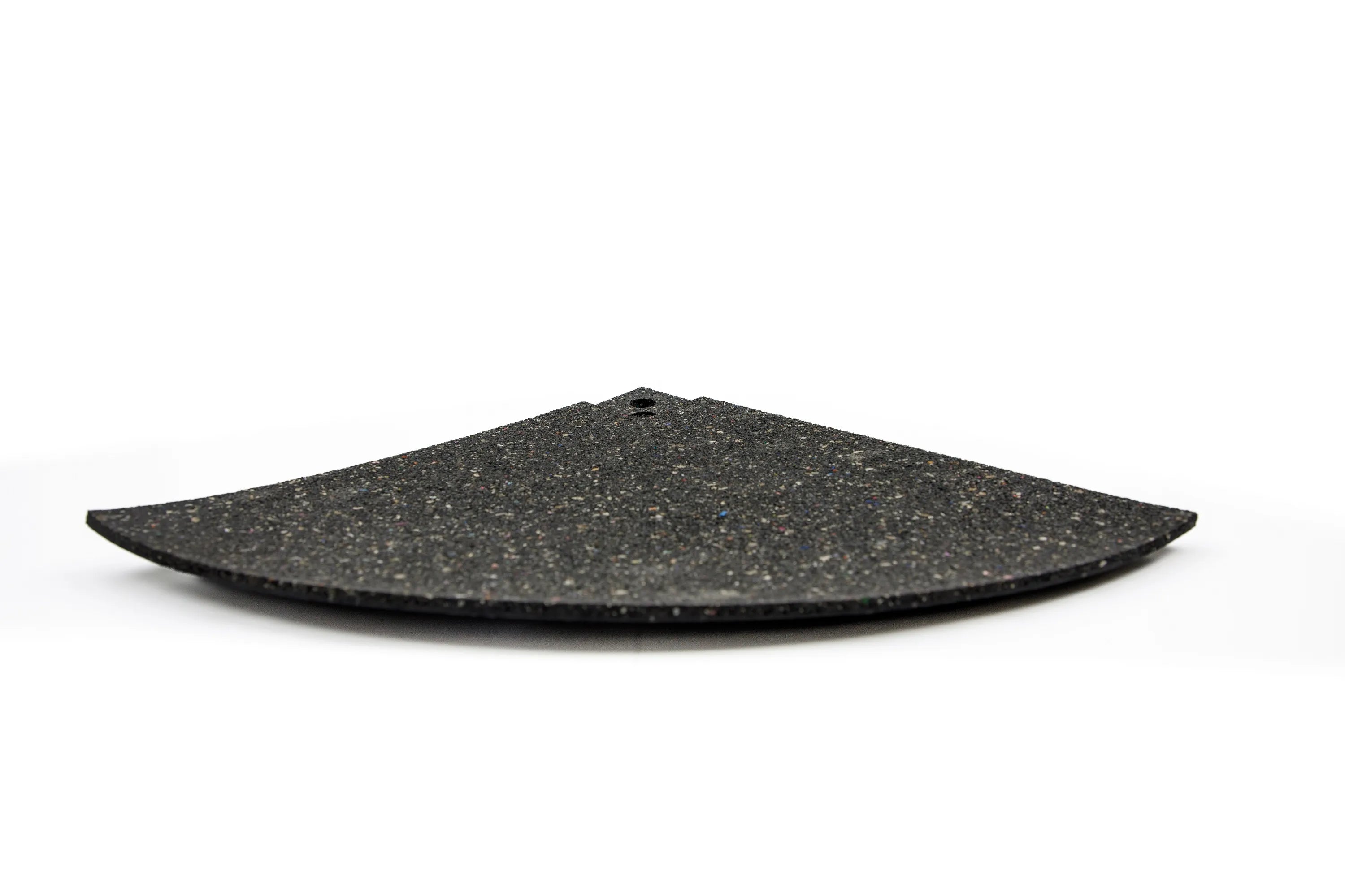 Eckelement abgeschrägt 20 mm für Gym Bodenplatte Connect - Deep Black | ELVAFLOOR®