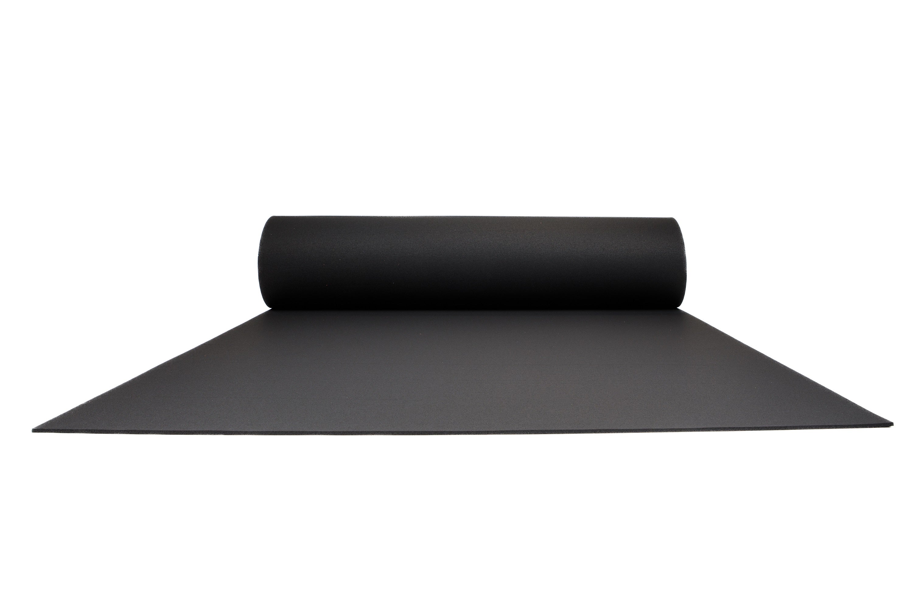 Gummiboden Rollenware Premium 'Deep Black' 10 mm - 10 x 1,25 m - Gummiboden Rollenware