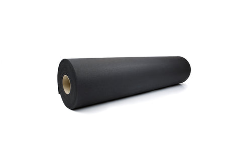 Gummiboden Rollenware Premium 'Deep Black' 6 mm - 10 x 1,25 m - Gummiboden Rollenware