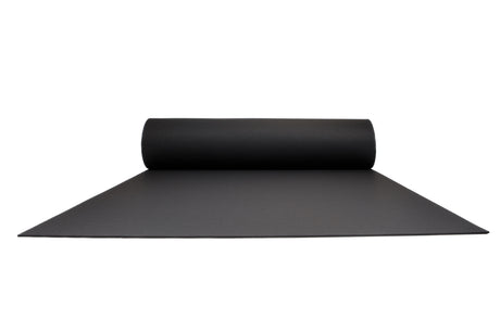 Gummiboden Rollenware Premium 'Deep Black' 6 mm - 10 x 1,25 m - Gummiboden Rollenware