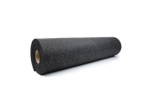 Gummiboden Rollenware Premium 'Five' 4 mm - 10 x 1,25 m - Grau - Gummiboden Rollenware