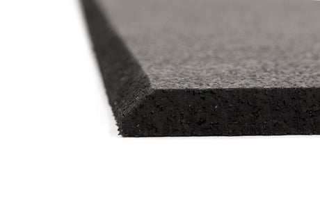 Puzzlematte Premium Eckelement 'Deep Black' 10 mm - 1060 x 1060 mm - Eckelement (Puzzle)