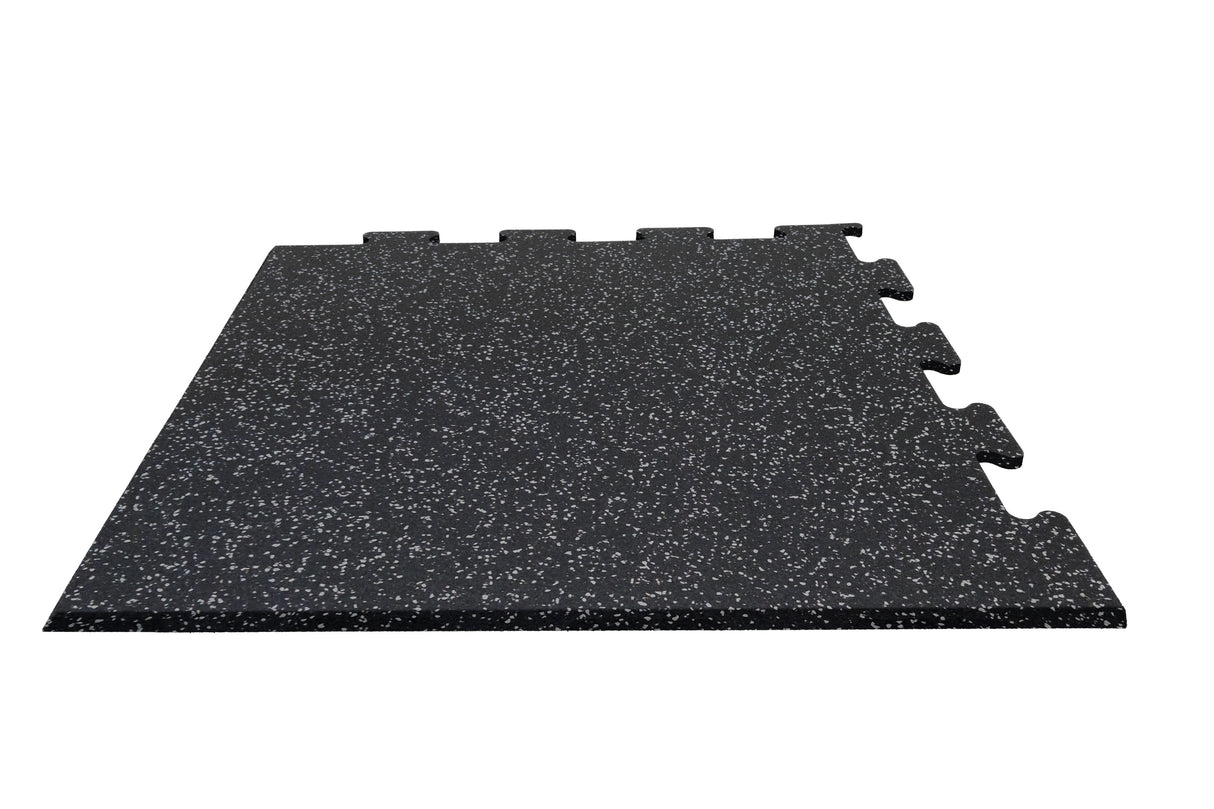 Puzzlematte Premium Eckelement 'Ten' 10 mm - 1060 x 1060 mm - Grau - Eckelement (Puzzle)