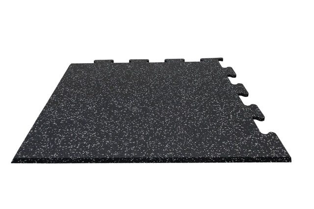 Puzzlematte Premium Eckelement 'Ten' 10 mm - 1060 x 1060 mm - Grau - Eckelement (Puzzle)