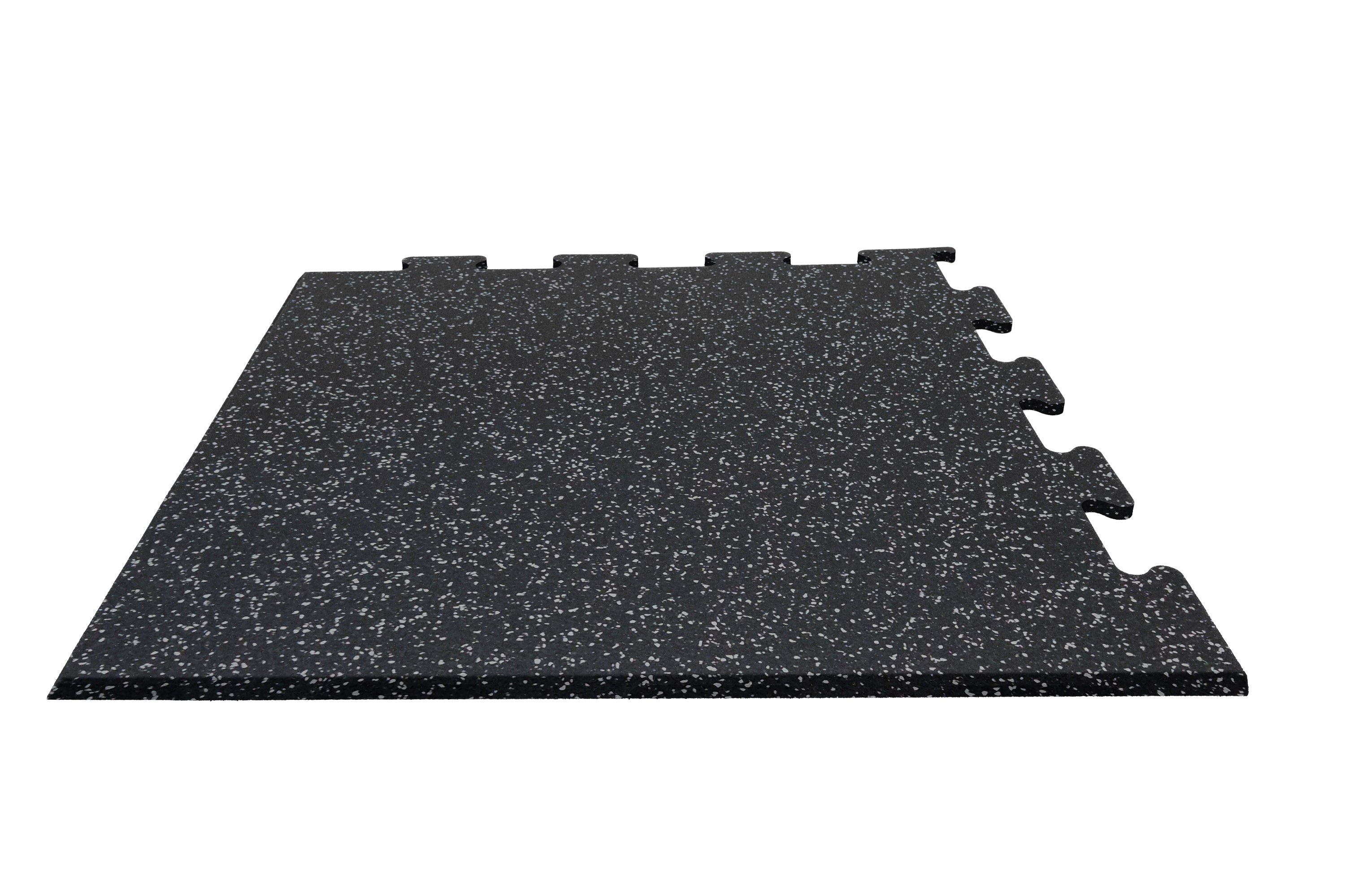 Puzzlematte Premium Eckelement 'Ten' 15 mm - 1060 x 1060 mm - Grau - Eckelement (Puzzle)
