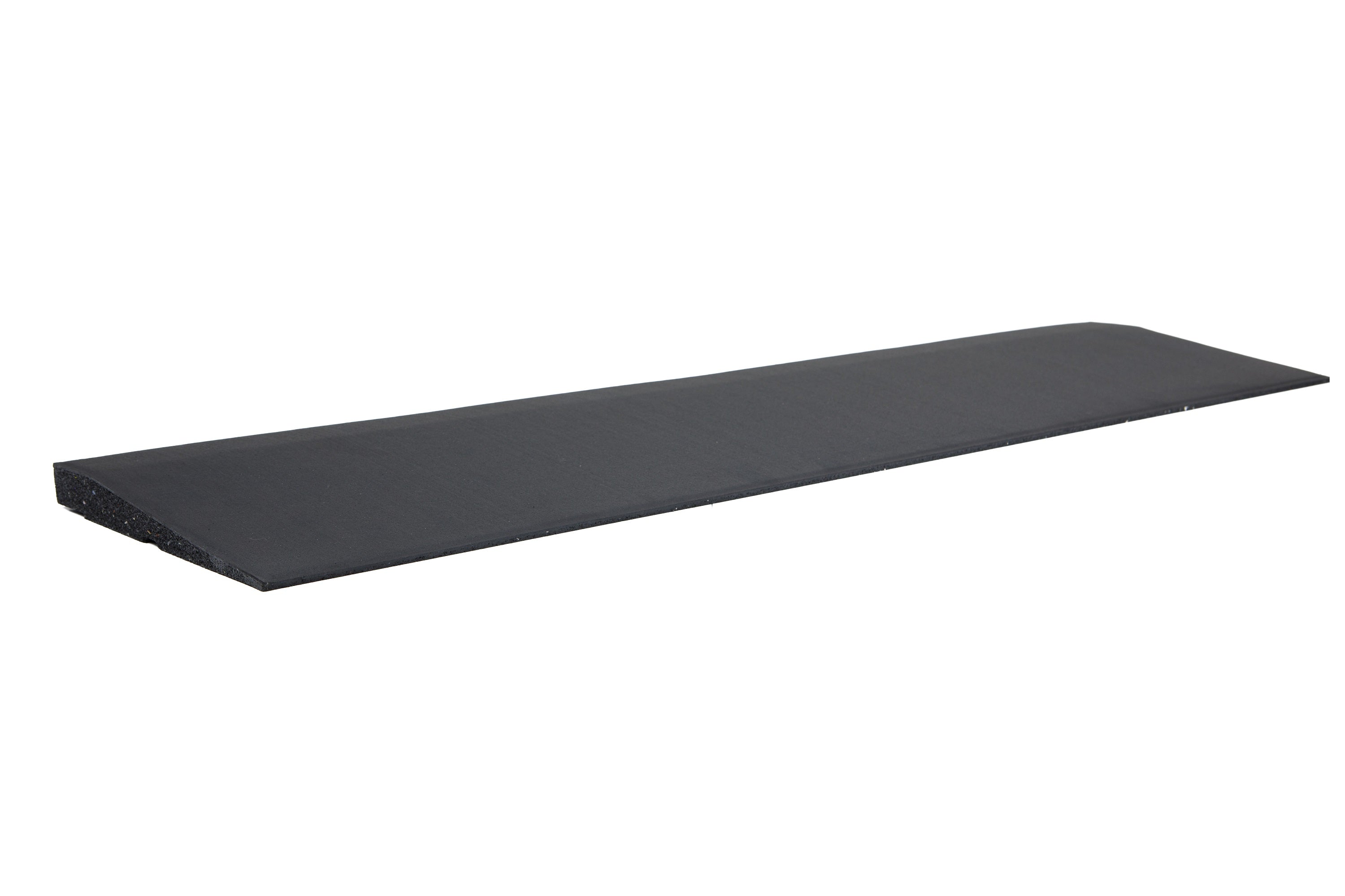 Randelement abgeschrägt für Bodenschutzmatte Connect 30 mm - Deep Black - Randelement