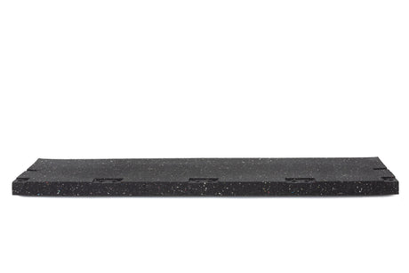Randelement abgeschrägt für Bodenschutzmatte Connect 40 mm - Deep Black - Randelement