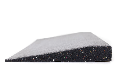 Randelement abgeschrägt für Bodenschutzmatte Connect 'Seventy' 40 mm - Stone - Randelement
