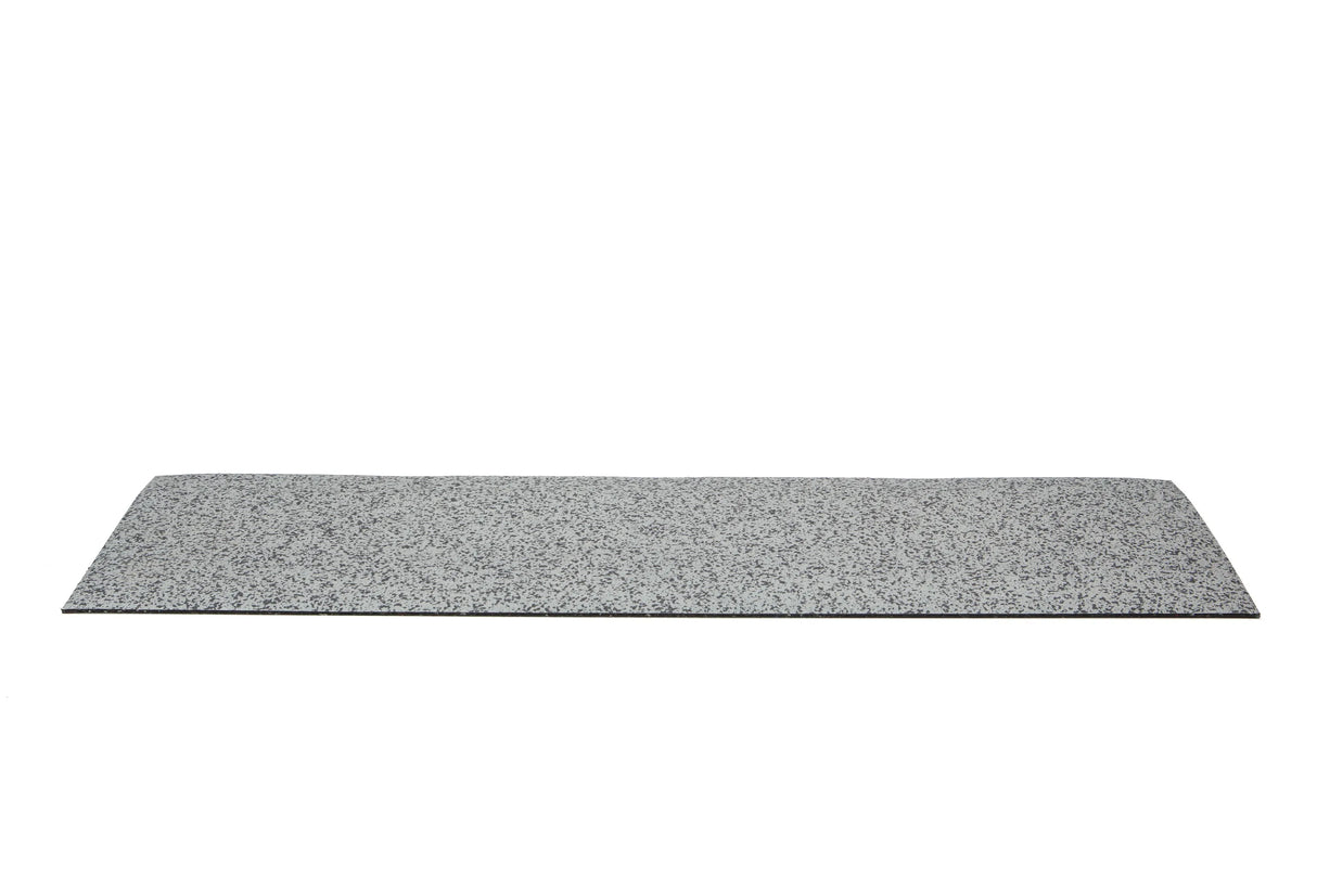 Randelement abgeschrägt 20 mm für Gym Bodenplatte Connect 'Nylon Pro' - Snowflake & Marble | ELVAFLOOR®