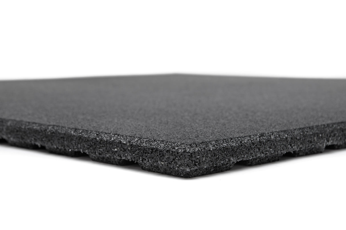 Bodenschutzmatte Antishock 30 mm - Schwarz - 1000 x 1000 mm - Bodenschutzmatten Antishock