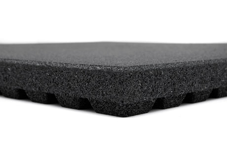 Bodenschutzmatte Antishock 60 mm - Schwarz - 1000 x 1000 mm - Bodenschutzmatten Antishock