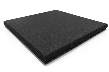 Bodenschutzmatte Antishock 60 mm - Schwarz - 1000 x 1000 mm - Bodenschutzmatten Antishock