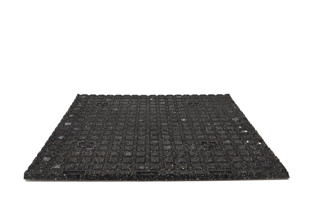 Gym Bodenplatte Connect 20 mm 'Leather' - Echtleder - 1000 x 1000 mm | ELVAFLOOR®