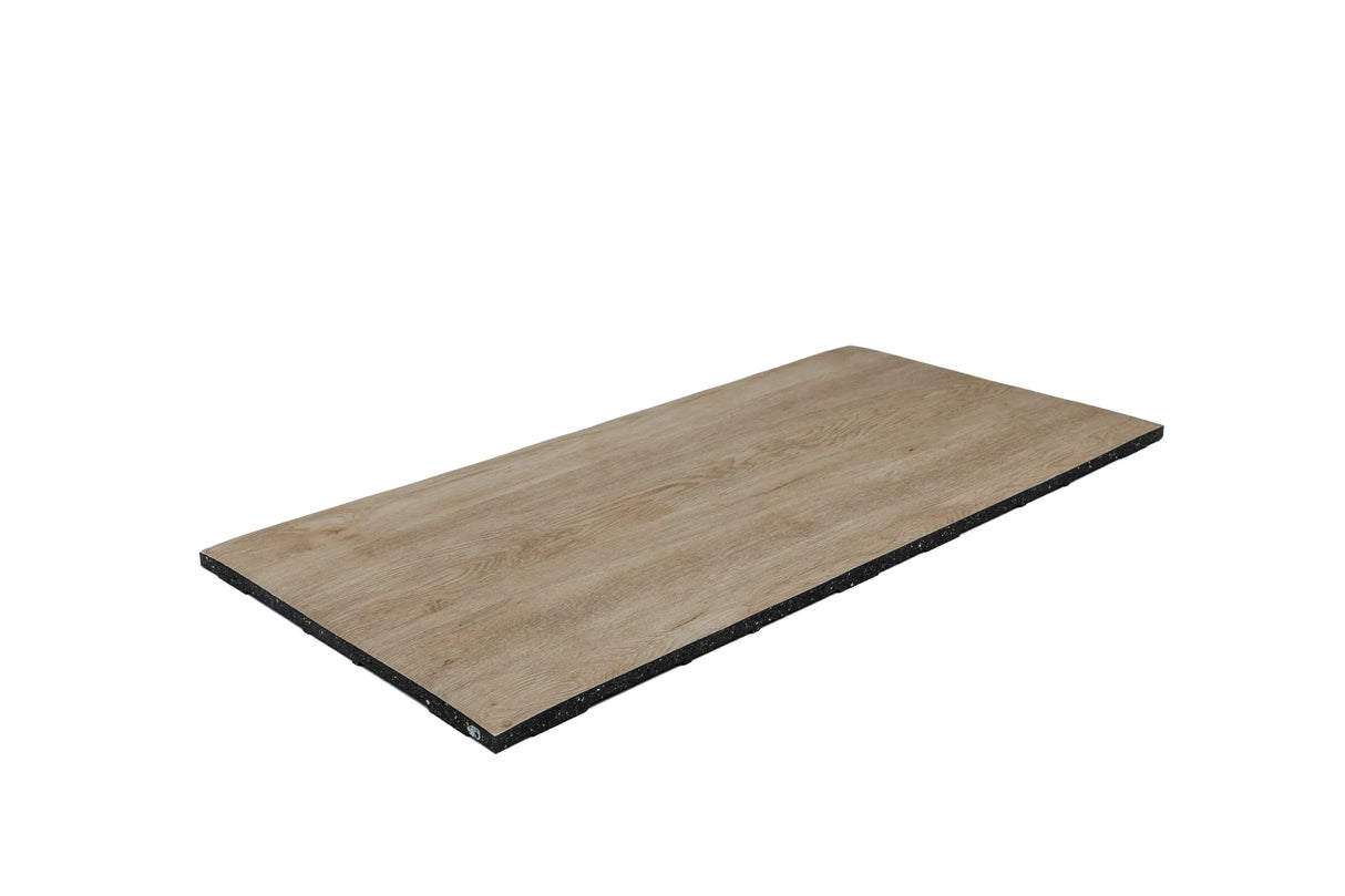 Gym Bodenplatte Connect 20 mm 'Nylon Pro' mit Nylonfaser - Oak - 500 x 1000 mm | ELVAFLOOR®