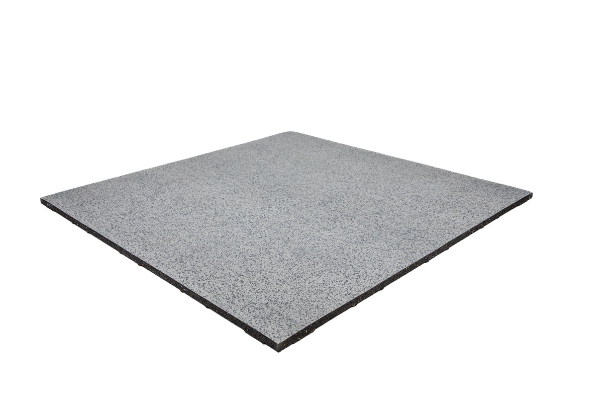 Bodenschutzmatte Connect 'Snow Flake' 20 mm - 1000 x 1000 mm - 100% EPDM - Bodenschutzmatten mit Connect - System