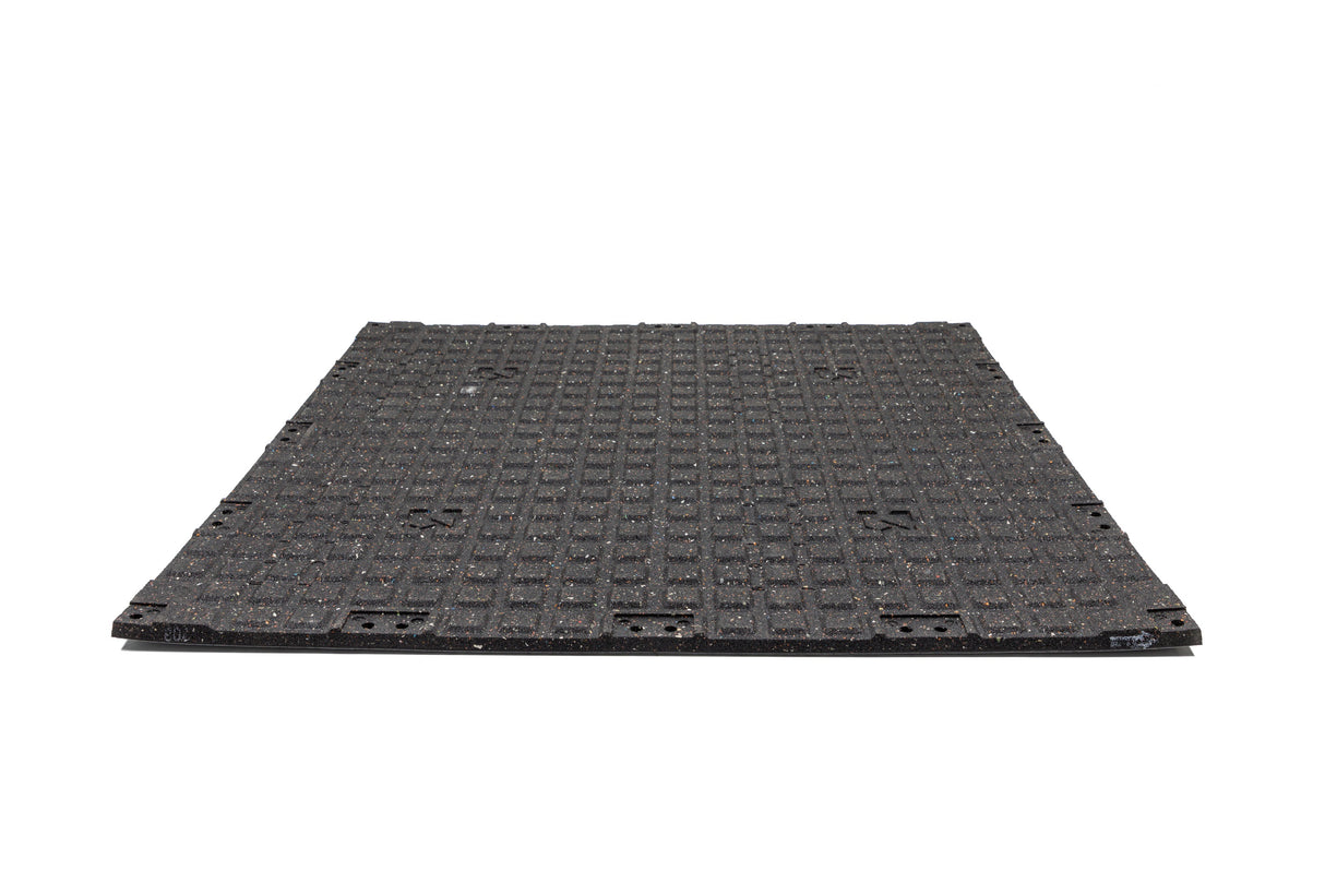 Bodenschutzmatte Connect 'Snow Flake' 20 mm - 1000 x 1000 mm - 100% EPDM - Bodenschutzmatten mit Connect - System