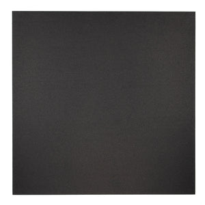 Bodenschutzmatte Premium 10 mm gerade Kante - Schwarz - 1000 x 1000 mm - Bodenschutzmatten Premium