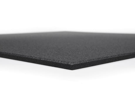 Bodenschutzmatte Premium 15 mm - Schwarz - 1000 x 1000 mm - Bodenschutzmatten Premium