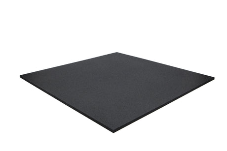 Bodenschutzmatte Premium 15 mm gerade Kante - Schwarz - 1000 x 1000 mm - Bodenschutzmatten Premium