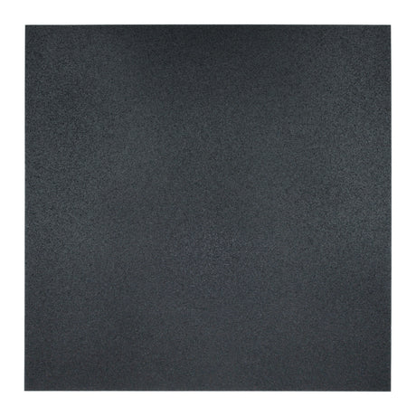 Bodenschutzmatte Premium 15 mm gerade Kante - Schwarz - 1000 x 1000 mm - Bodenschutzmatten Premium