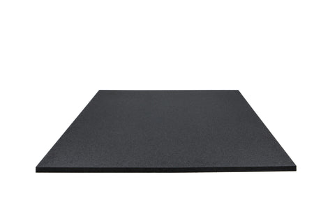 Bodenschutzmatte Premium 20 mm gerade Kante - Schwarz - 1000 x 1000 mm - Bodenschutzmatten Premium