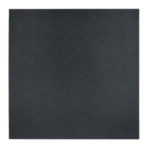 Bodenschutzmatte Premium 20 mm gerade Kante - Schwarz - 1000 x 1000 mm - Bodenschutzmatten Premium