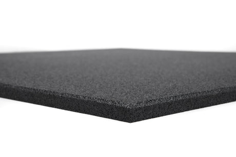 Bodenschutzmatte Premium 20 mm - Schwarz - 1000 x 1000 mm - Bodenschutzmatten Premium
