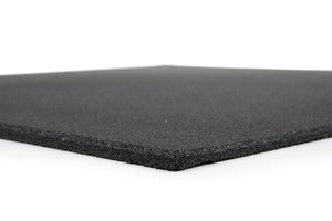 Bodenschutzmatte Standard 10 mm - Schwarz - 1000 x 1000 mm - Bodenschutzmatten Standard