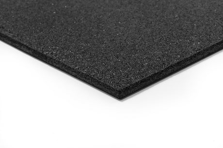 Bodenschutzmatte Standard 15 mm - Schwarz - 1000 x 1000 mm - Bodenschutzmatten Standard