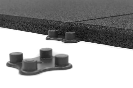 Bodenschutzmatte Standard 20 mm - Schwarz - 1000 x 1000 mm - Connect - Bodenschutzmatten Standard (Connect)