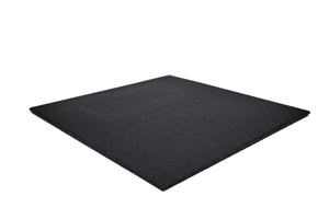 Bodenschutzmatte Antishock 25 mm - Schwarz - 1000 x 1000 mm - Bodenschutzmatten Antishock