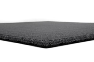 Bodenschutzmatte Antishock 25 mm - Schwarz - 1000 x 1000 mm - Bodenschutzmatten Antishock