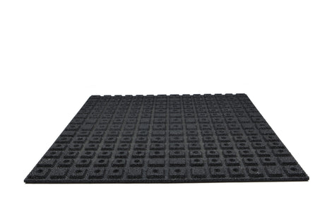 Bodenschutzmatte Antishock 25 mm - Schwarz - 1000 x 1000 mm - Bodenschutzmatten Antishock