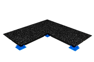 Eckelement abgeschrägt für Bodenschutzmatte Connect 'Seventy' 20 mm - verschiedene Farben - Eckelement
