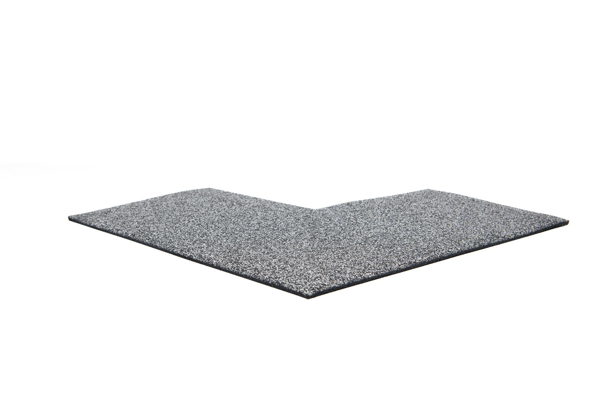 Eckelement abgeschrägt für Bodenschutzmatte Connect 'Seventy' 20 mm - verschiedene Farben - Eckelement