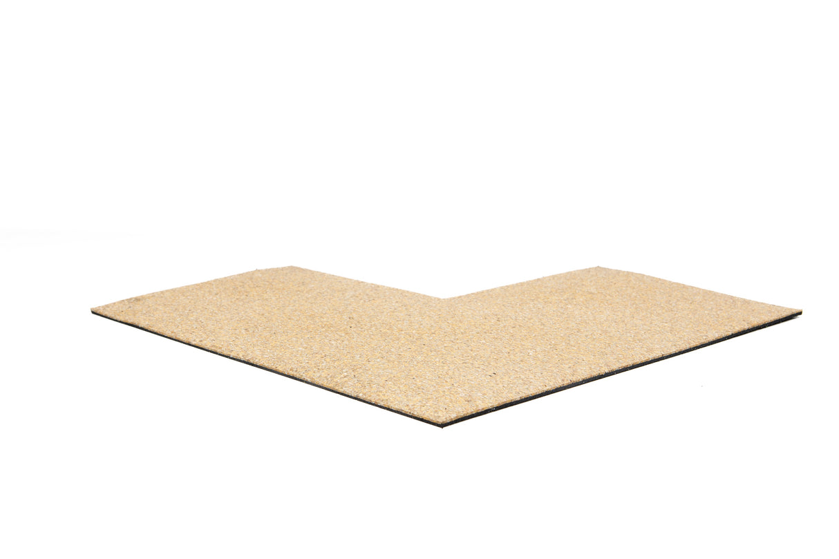 Eckelement abgeschrägt für Bodenschutzmatte Connect 'Seventy' 20 mm - verschiedene Farben - Eckelement