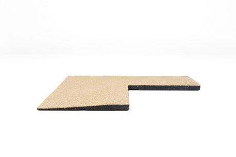 Eckelement abgeschrägt für Bodenschutzmatte Connect 'Seventy' 20 mm - verschiedene Farben - Eckelement